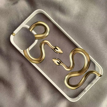 Coque Serpent Or